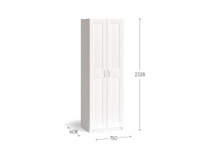 2.06.01.030.4 МАКС шкаф 2 двери 75х61х233 серый RU в Казани - kazan.ok-mebel.com | фото 4
