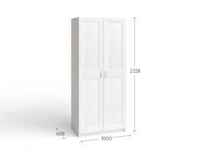 2.06.01.050.4 МАКС шкаф 2 двери 100х61х233 серый RU в Казани - kazan.ok-mebel.com | фото 4