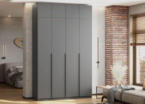 Антресоль 1600 «ШК-5» Графит серый в Казани - kazan.ok-mebel.com | фото 4