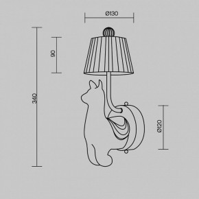 Бра Maytoni Senor Alpaca MOD377WL-L6W3K в Казани - kazan.ok-mebel.com | фото 9