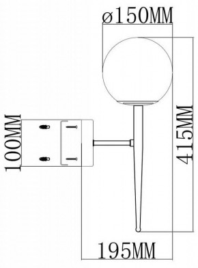 Бра Moderli Scrumbel V11562-1W в Казани - kazan.ok-mebel.com | фото 6
