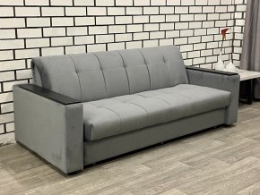 Диван Аккордеон 1280*2000 ППУ подлокотник ПРЯМОЙ накладки МДФ в Казани - kazan.ok-mebel.com | фото