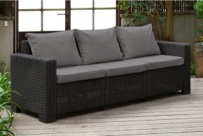 Диван Калифорния 3-х местный (California 3 Sofa), графит в Казани - kazan.ok-mebel.com | фото