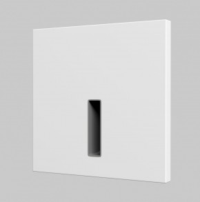 DK1030-WH Светильник встраиваемый в стену, IP 20, LED 3000K, 3 Вт, белый, алюминий в Казани - kazan.ok-mebel.com | фото