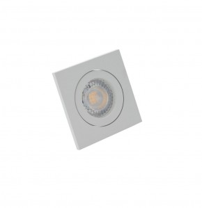 DK2016-WH Встраиваемый светильник, IP 20, 50 Вт, GU10, белый, алюминий в Казани - kazan.ok-mebel.com | фото