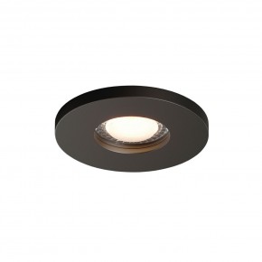 DK2036-BK Встраиваемый светильник влагозащ., IP 44, до 15 Вт, GU10, LED, черный, алюминий в Казани - kazan.ok-mebel.com | фото 3
