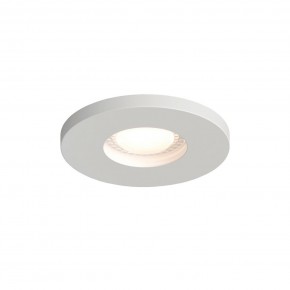 DK2036-WH Встраиваемый светильник влагозащ., IP 44, до 15 Вт, GU10, LED, белый, алюминий в Казани - kazan.ok-mebel.com | фото 3