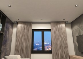 DK2061-BK Встраиваемый светильник IP 20, до 15 Вт, GU10, LED, черный, алюминий в Казани - kazan.ok-mebel.com | фото 3