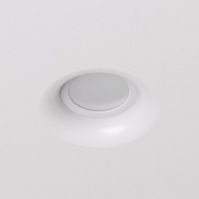 DK2080-WH Встраиваемый точечный светильник для натяжных ПВХ потолков INVIZ, IP 20, до 9 Вт, GU10, LED, белый, ABS-пластик в Казани - kazan.ok-mebel.com | фото 2