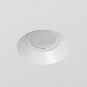 DK2081-WH Встраиваемый точечный светильник для натяжных ПВХ потолков INVIZ, IP 20, до 9 Вт, GU10, LED, белый, ABS-пластик в Казани - kazan.ok-mebel.com | фото 2