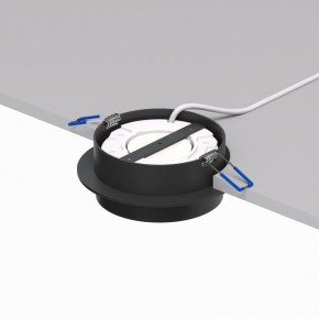 DK2090-BK Встраиваемый светильник FLAT, IP 20, до 15 Вт, GX53, LED, черный, алюминий в Казани - kazan.ok-mebel.com | фото 4