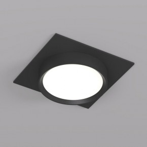 DK2091-BK Встраиваемый светильник FLAT, IP 20, до 15 Вт, GX53, LED, черный, алюминий в Казани - kazan.ok-mebel.com | фото