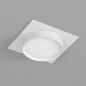 DK2091-WH Встраиваемый светильник FLAT, IP 20, до 15 Вт, GX53, LED, белый, алюминий в Казани - kazan.ok-mebel.com | фото 2