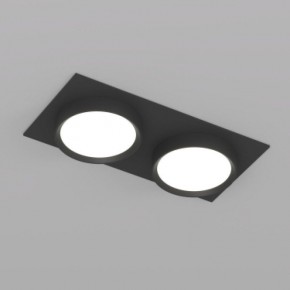 DK2092-BK Встраиваемый светильник FLAT, IP 20, до 15 Вт, GX53, LED, черный, алюминий в Казани - kazan.ok-mebel.com | фото 4