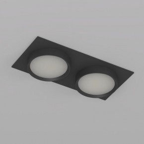DK2092-BK Встраиваемый светильник FLAT, IP 20, до 15 Вт, GX53, LED, черный, алюминий в Казани - kazan.ok-mebel.com | фото 5