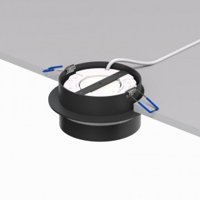 DK2100-BK Встраиваемый светильник NIKO, IP 20, до 15 Вт, GX53, LED, черный, акрил, алюминий в Казани - kazan.ok-mebel.com | фото 4