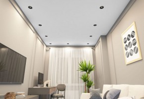 DK2120-BK Встраиваемый светильник, IP 20, 50 Вт, GU10, черный, алюминий в Казани - kazan.ok-mebel.com | фото 6