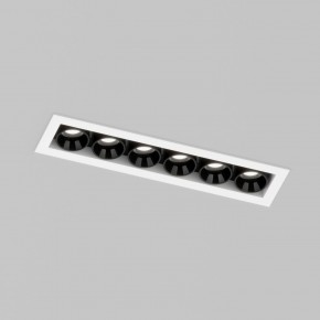 DK2514-WB Встраиваемый светильник SPACE со светодиодом L126mm 220V 10W 38° 4000К IP20 белый/черный алюминий в Казани - kazan.ok-mebel.com | фото