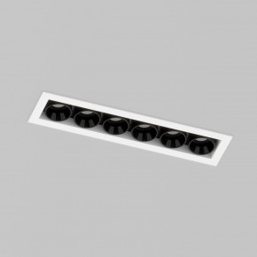 DK2514-WB Встраиваемый светильник SPACE со светодиодом L126mm 220V 10W 38° 4000К IP20 белый/черный алюминий в Казани - kazan.ok-mebel.com | фото 2