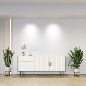 DK2515-WB Встраиваемый светильник SPACE со светодиодом L240mm 220V 20W 38° 4000К IP20 белый/черный алюминий в Казани - kazan.ok-mebel.com | фото 7