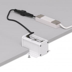 DK2530-WB Встраиваемый светильник SPACE со светодиодом под шпатлевку L69mm 220V 6W 38° 4000К IP20 белый/черный алюминий в Казани - kazan.ok-mebel.com | фото 5