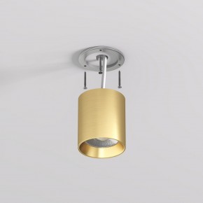 DK2610-SB Накладной светильник SHINE TUBE со светодиодом, D70*H80, IP20, 3000К, 10W, RA?90, сатинированная латунь, алюминий в Казани - kazan.ok-mebel.com | фото 3