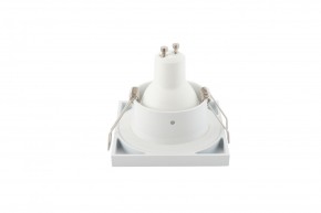 DK3014-WH Встраиваемый светильник влагозащ., IP 44, 50 Вт, GU10, белый, алюминий в Казани - kazan.ok-mebel.com | фото 5