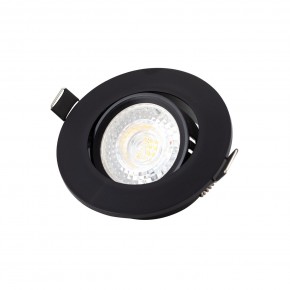 DK3020-BK Встраиваемый светильник, IP 20, 10 Вт, GU5.3, LED, черный, пластик в Казани - kazan.ok-mebel.com | фото 2