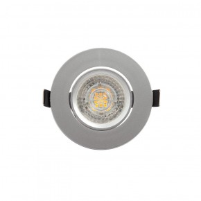 DK3020-CM Встраиваемый светильник, IP 20, 10 Вт, GU5.3, LED, серый, пластик в Казани - kazan.ok-mebel.com | фото