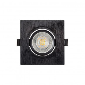 DK3021-BK Встраиваемый светильник, IP 20, 10 Вт, GU5.3, LED, черный, пластик в Казани - kazan.ok-mebel.com | фото