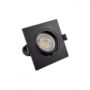 DK3021-BK Встраиваемый светильник, IP 20, 10 Вт, GU5.3, LED, черный, пластик в Казани - kazan.ok-mebel.com | фото 2