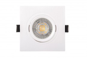 DK3021-WH Встраиваемый светильник, IP 20, 10 Вт, GU5.3, LED, белый, пластик в Казани - kazan.ok-mebel.com | фото 2
