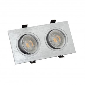 DK3022-CM Встраиваемый светильник, IP 20, 10 Вт, GU5.3, LED, серый, пластик в Казани - kazan.ok-mebel.com | фото 2