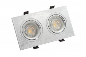 DK3022-CM Встраиваемый светильник, IP 20, 10 Вт, GU5.3, LED, серый, пластик в Казани - kazan.ok-mebel.com | фото 3