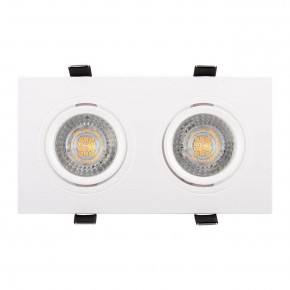 DK3022-WH Встраиваемый светильник, IP 20, 10 Вт, GU5.3, LED, белый, пластик в Казани - kazan.ok-mebel.com | фото 2