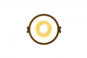 DK3026-BG Встраиваемый светильник, IP 20, 10 Вт, GU5.3, LED, черный/золотой, пластик в Казани - kazan.ok-mebel.com | фото 2