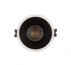 DK3026-WB Встраиваемый светильник, IP 20, 10 Вт, GU5.3, LED, белый/черный, пластик в Казани - kazan.ok-mebel.com | фото