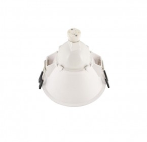 DK3026-WG Встраиваемый светильник, IP 20, 10 Вт, GU5.3, LED, белый/золотой, пластик в Казани - kazan.ok-mebel.com | фото 3