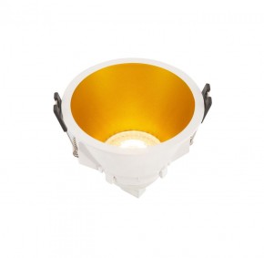 DK3026-WG Встраиваемый светильник, IP 20, 10 Вт, GU5.3, LED, белый/золотой, пластик в Казани - kazan.ok-mebel.com | фото 4