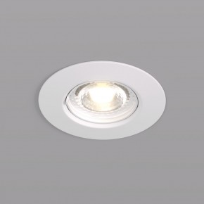 DK3028-WH Встраиваемый светильник, IP 20, 10 Вт, GU5.3, LED, белый, пластик в Казани - kazan.ok-mebel.com | фото