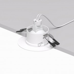 DK3028-WH Встраиваемый светильник, IP 20, 10 Вт, GU5.3, LED, белый, пластик в Казани - kazan.ok-mebel.com | фото 3