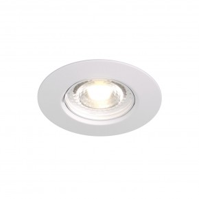 DK3028-WH Встраиваемый светильник, IP 20, 10 Вт, GU5.3, LED, белый, пластик в Казани - kazan.ok-mebel.com | фото 5