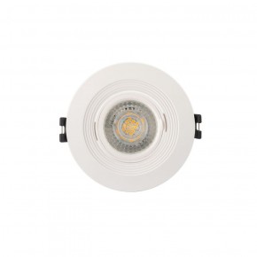 DK3029-WH Встраиваемый светильник, IP 20, 10 Вт, GU5.3, LED, белый, пластик в Казани - kazan.ok-mebel.com | фото
