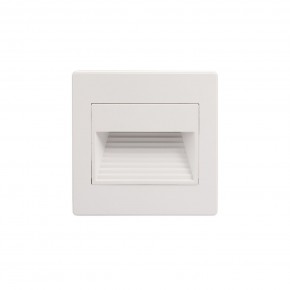 DK3050-WH Светильник встраиваемый в стену, IP 20, LED 3000, 1 Вт, белый, пластик в Казани - kazan.ok-mebel.com | фото 3