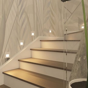 DK3050-WH Светильник встраиваемый в стену, IP 20, LED 3000, 1 Вт, белый, пластик в Казани - kazan.ok-mebel.com | фото 9