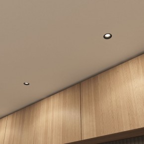 DK3055-BK Встраиваемый светильник, IP 20, 10 Вт, GU5.3, LED, черный, пластик в Казани - kazan.ok-mebel.com | фото 4