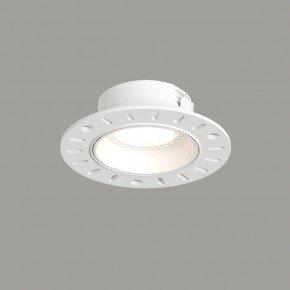 DK3055-WH Встраиваемый светильник, IP 20, 10 Вт, GU5.3, LED, белый, пластик в Казани - kazan.ok-mebel.com | фото