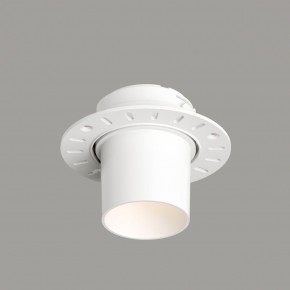 DK3057-WH Встраиваемый светильник под шпатлевку, IP20, до 15 Вт, LED, GU5,3, белый, пластик в Казани - kazan.ok-mebel.com | фото