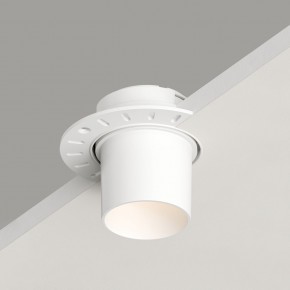 DK3057-WH Встраиваемый светильник под шпатлевку, IP20, до 15 Вт, LED, GU5,3, белый, пластик в Казани - kazan.ok-mebel.com | фото 2