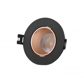 DK3061-BBR Встраиваемый светильник, IP 20, 10 Вт, GU5.3, LED, черный/бронзовый, пластик в Казани - kazan.ok-mebel.com | фото